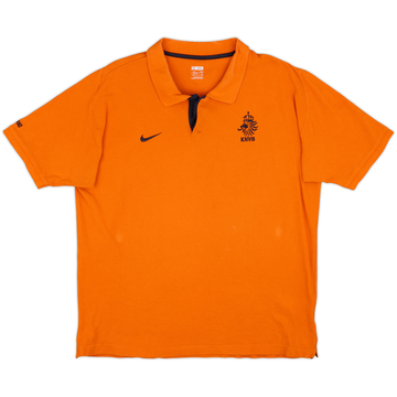 2008-09 Netherlands Nike Polo Shirt - 8/10 - (XXL)