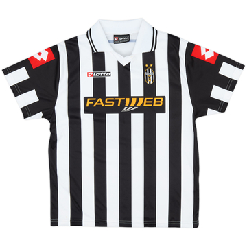 2000-01 Juventus Basic Home Shirt - 6/10 - (XL.Boys)