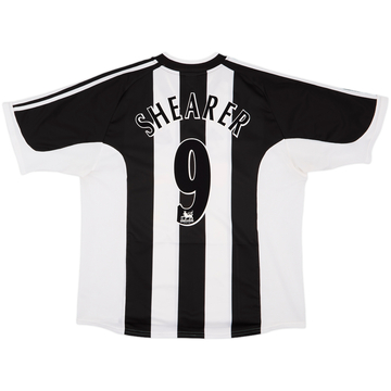 2001-03 Newcastle Home Shirt Shearer #9 - 7/10 - (XXL)