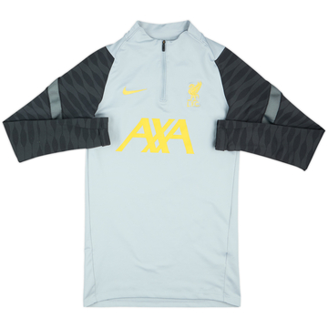 2021-22 Liverpool Nike 1/4 Zip Training Top - 8/10 - (XS)