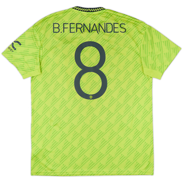 2022-23 Manchester United Third Shirt B.Fernandes #8 - 6/10 - (XL)
