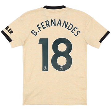 2019-20 Manchester United Away Shirt B.Fernandes #18 - 5/10 - (XS)