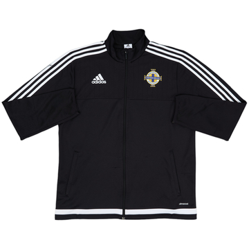 2015-16 Northern Ireland adidas Track Jacket - 7/10 - (L)