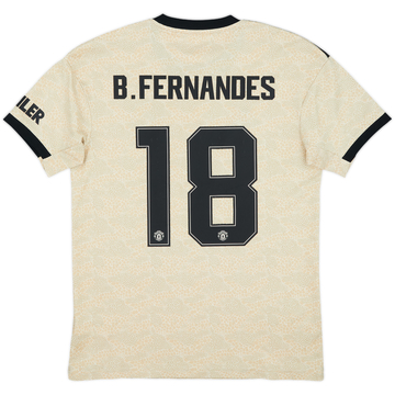 2019-20 Manchester United Away Shirt B.Fernandes #18 - 6/10 - (M)