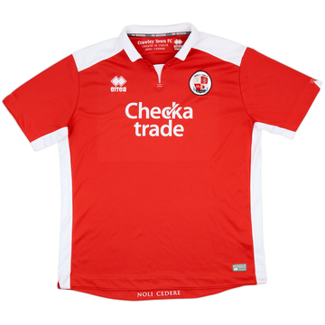 2017-18 Crawley Home Shirt - 7/10 - (XXL)