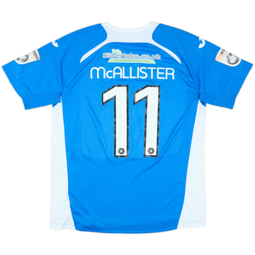 2014-15 Eastleigh Match Issue Home Shirt McAllister #11