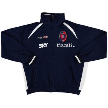 2008-09 Cagliari Macron Track Jacket - 7/10 - (XXS)