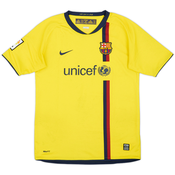2008-10 Barcelona Away Shirt - 5/10 - (XL.Boys)