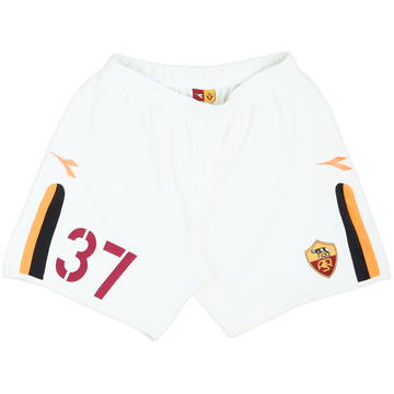 2003-04 Roma Player Issue Home Shorts #37 - 7/10 - (XL)