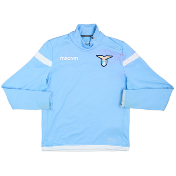 2017-18 Lazio Macron 1/4 Zip Training Top - 4/10 - (M.Boys)