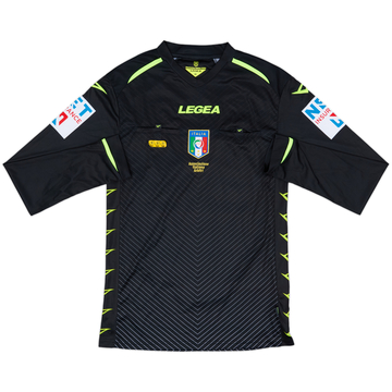2014-15 Italy Legea Referee L/S Shirt - 9/10 - (M)