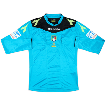 2015-16 Italy Diadora Referee L/S Shirt - 9/10 - (L)
