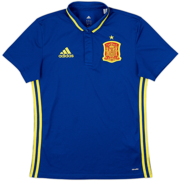 2015-16 Spain adidas Polo Shirt - 10/10 - (S)