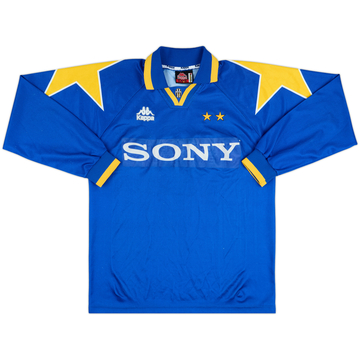 1995-96 Juventus Away L/S Shirt #8 - 6/10 - (L)