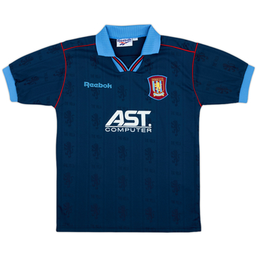 1995-97 Aston Villa Away Shirt - 9/10 - (L.Boys)