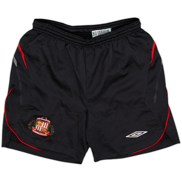 2008-09 Sunderland Home Shorts - 8/10 - (L.Boys)