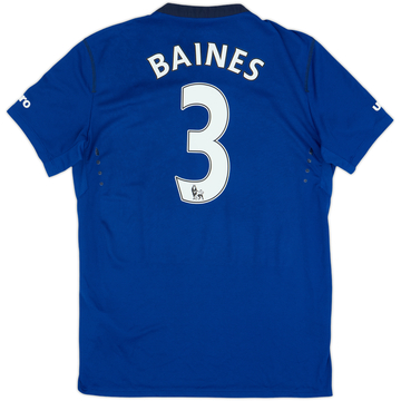 2014-15 Everton Home Shirt Baines #3 - 6/10 - (L)