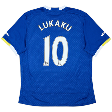 2016-17 Everton Home Shirt Lukaku #10 - 8/10 - (XL)