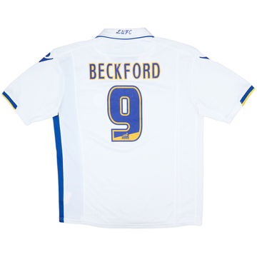 2009-10 Leeds United Home Shirt Beckford #9 - 7/10 - (L)