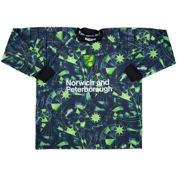 1996-97 Norwich City GK Shirt - 9/10 - (XL)