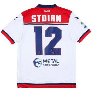 2016-17 Crotone Match Issue Away Shirt Stoian #12