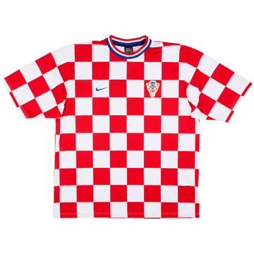 2001-02 Croatia Basic Home Shirt - 7/10 - (XL)