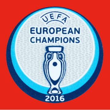 2018-20 Portugal 2016 UEFA European Champions Player Issue Sleeve Patch