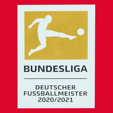 2021-22 Bayern Munich '2020-21 Bundesliga Champions' Player Issue Sleeve Patch