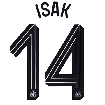 2024-25 Newcastle United Cup Isak #14 Name Set