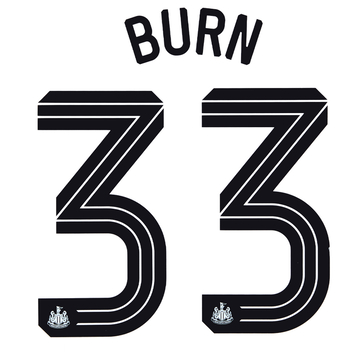 2024-25 Newcastle United Cup Burn #33 Name Set