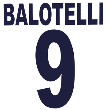 2021-22 Adana Demispor Away Balotelli #9 Name Set