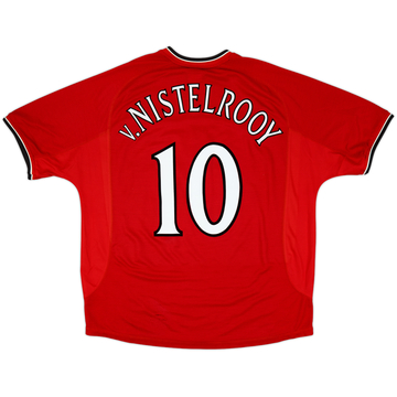 2000-02 Manchester United Home Shirt V.Nistelrooy #10 - 5/10 - (XXL)