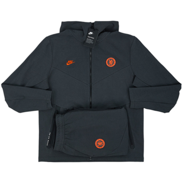 2019-20 Chelsea Nike Hooded Tracksuit (L)