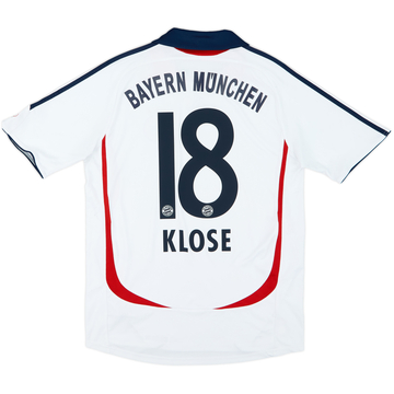 2006-07 Bayern Munich Away Shirt Klose #18 - 6/10 - (S)