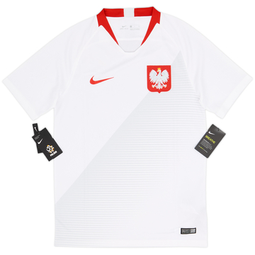 2018-19 Poland Home Shirt (S)