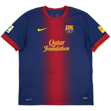 2012-13 Barcelona Home Shirt - 4/10 - (L)