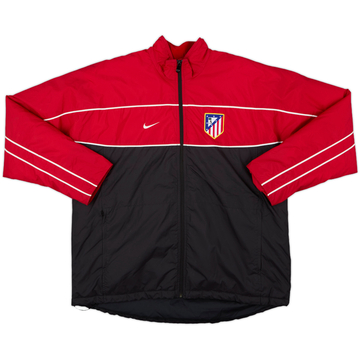 2001-02 Atletico Madrid Nike Padded Bench Coat - 8/10 - (L)