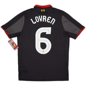 2014-15 Liverpool Third Shirt Lovren #6 (S)