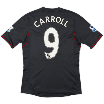 2011-12 Liverpool Away Shirt Carroll #9 - 8/10 - (S)