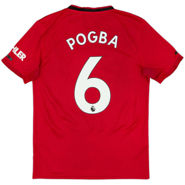 2019-20 Manchester United Home Shirt Pogba #6 - 6/10 - (S)