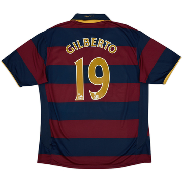 2007-08 Arsenal Third Shirt Gilberto #19 - 9/10 - (XL)