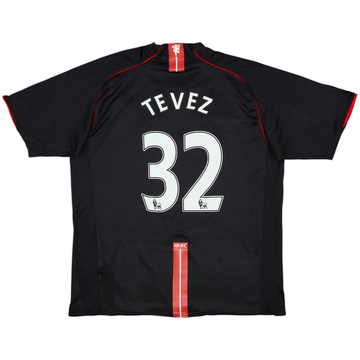 2007-08 Manchester United Away Shirt Tevez #32 - 8/10 - (XL)