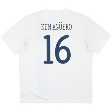 2013-14 Manchester City Third Shirt Kun Aguero #16 - 7/10 - (XL)