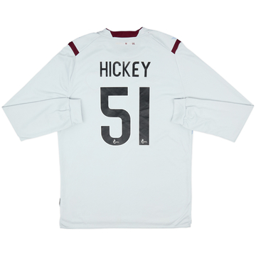 2019-20 Hearts Away L/S Shirt Hickey #51 - 7/10 - (L)