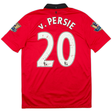 2013-14 Manchester United Home Shirt v. Persie #20 - 3/10 - (M)