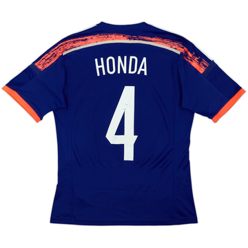 2013-15 Japan Home Shirt Honda #4 - 4/10 - (M)