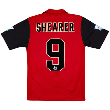 1995-96 Blackburn Away Shirt Shearer #9 - 7/10 - (M)