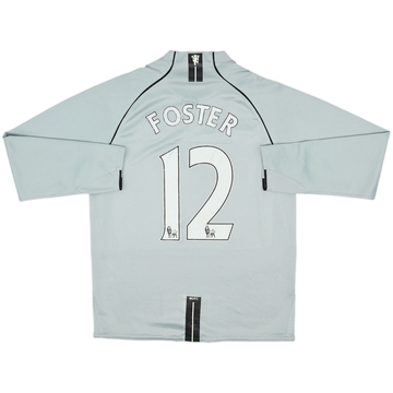 2007-08 Manchester United GK Shirt Foster #12 - 4/10 - (XL.Boys)
