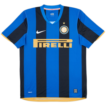 2008-09 Inter Milan Home Shirt - 8/10 - (M)