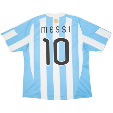 2010-11 Argentina Home Shirt Messi #10 - 5/10 - (XXL)